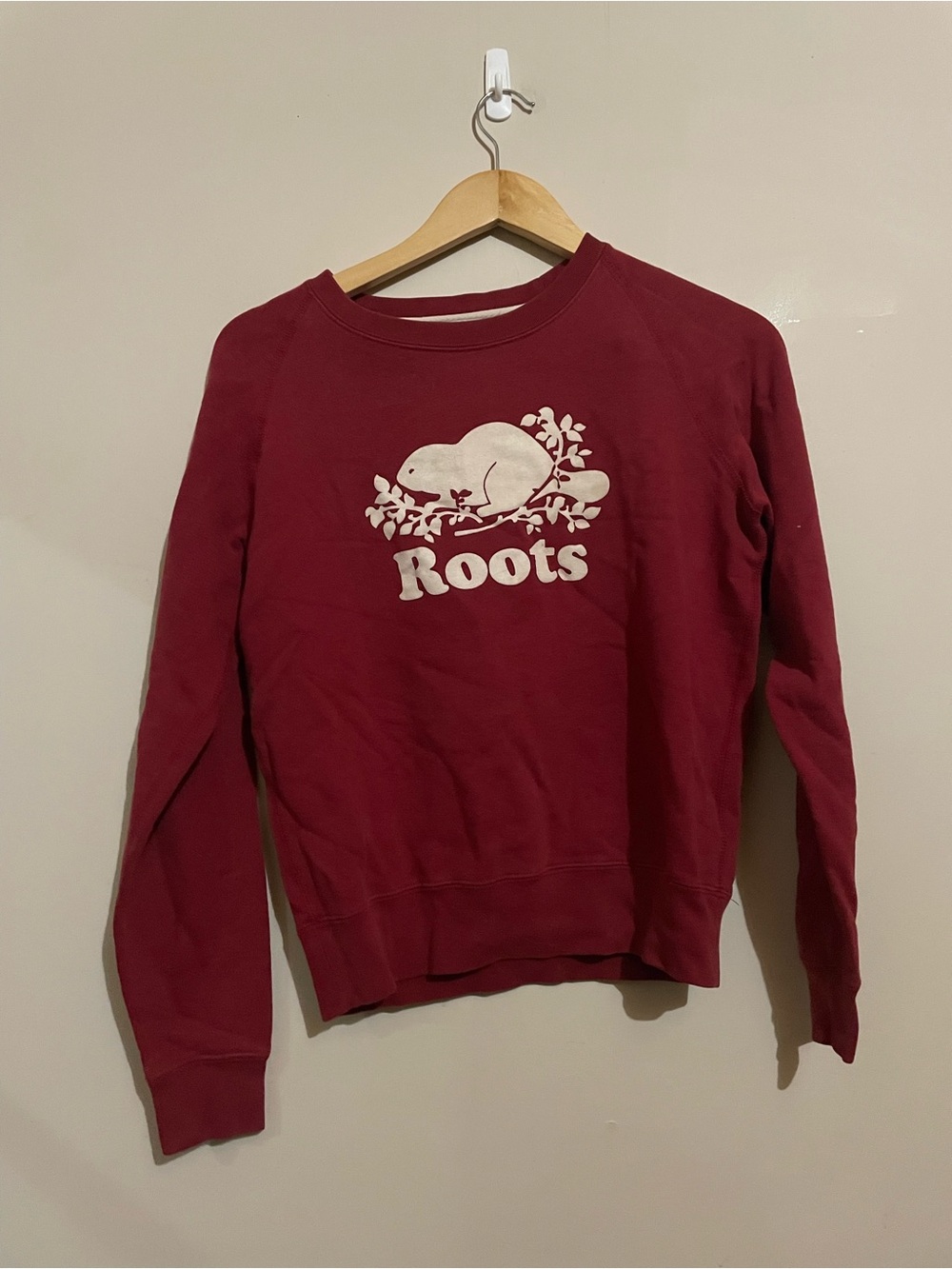 Roots | Red Crewneck Sweater